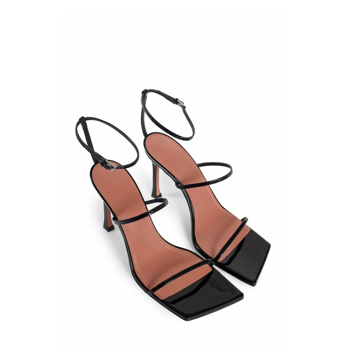Amina Muaddi Maya Sandals With Square Toe