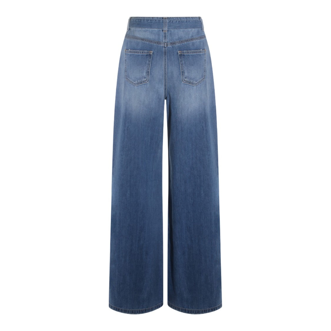 Twin-Set Light Denim Jeans With Classic Five-Pocket Design