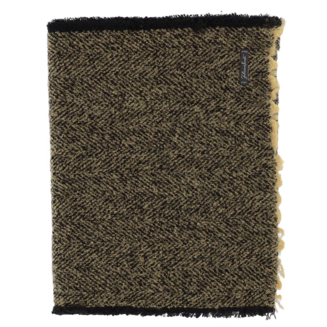 Faliero Sarti Resky Herringbone Wool-Blend Scarf