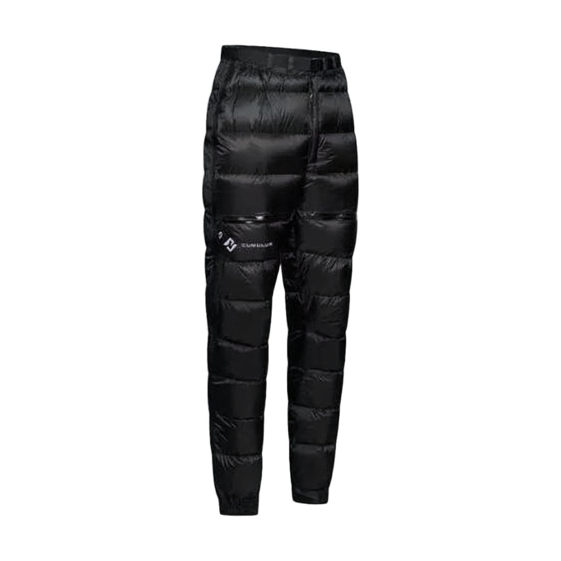 Cumulus Quilted Straight-Leg Pants With Padded Design