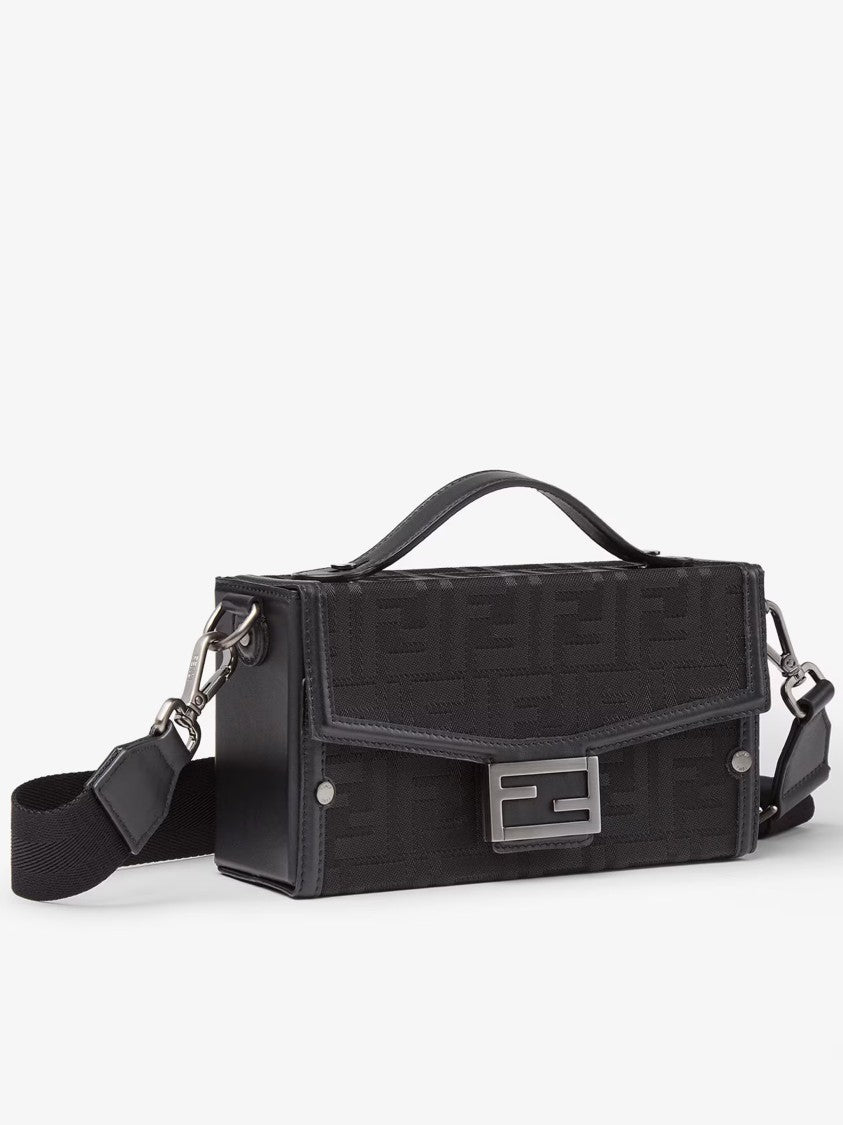 Fendi Baguette Soft T Nylon Jacquard Bag