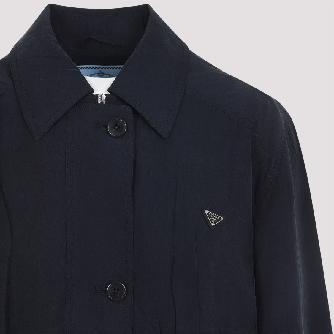 Prada Silk Blue Jacket