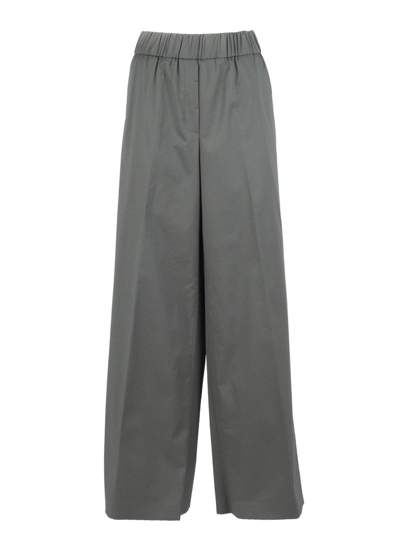Peserico Woman Trousers Relaxed Matte Straight-Leg Pants