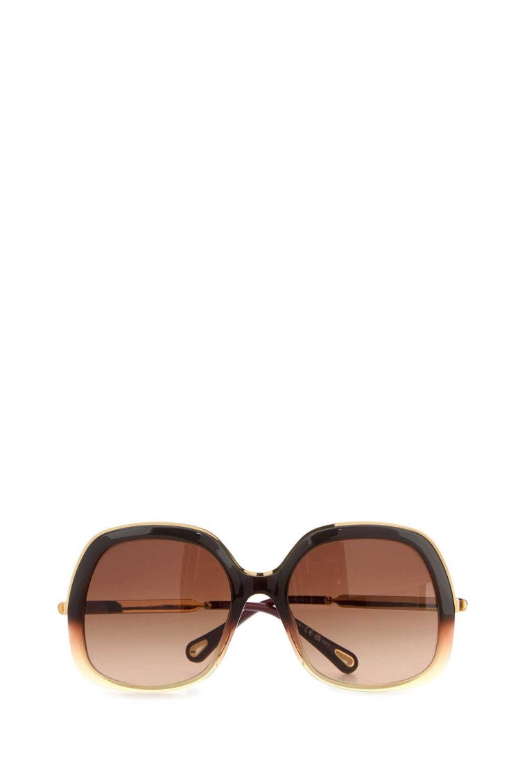 Chloé Brown Acetate Sunglasses