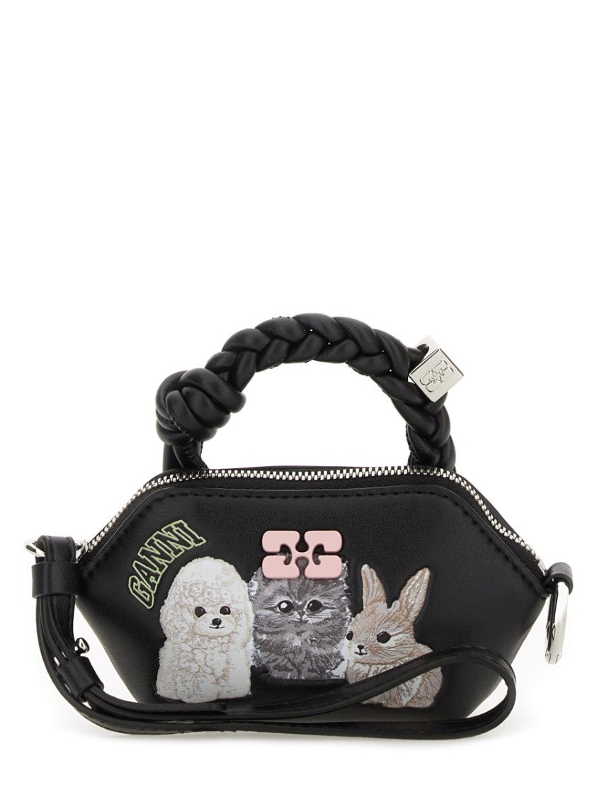 Ganni Bou Nano "Animals" Bag