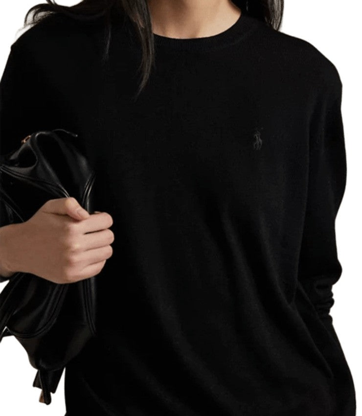 Polo Ralph Lauren Medium-Weight Italian Wool Crew Neck Sweatshirt