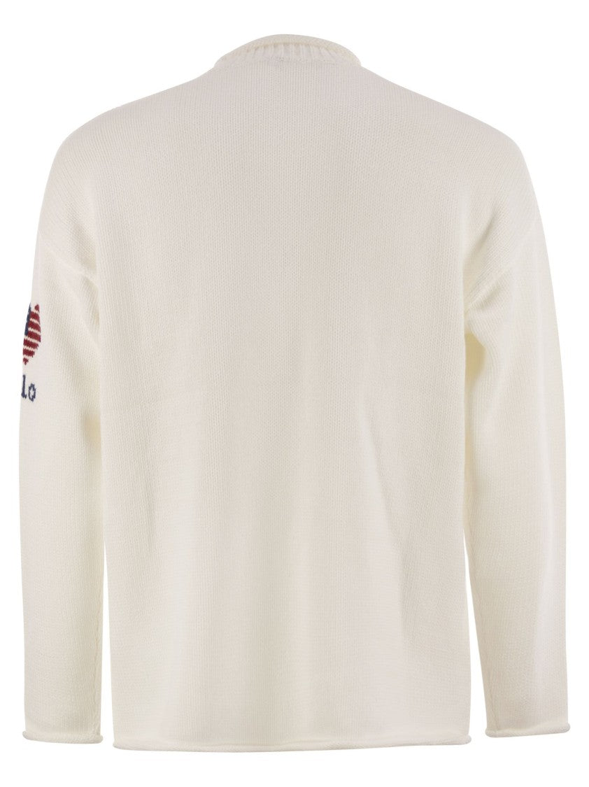 Polo Ralph Lauren I Heart Shirt With Flag