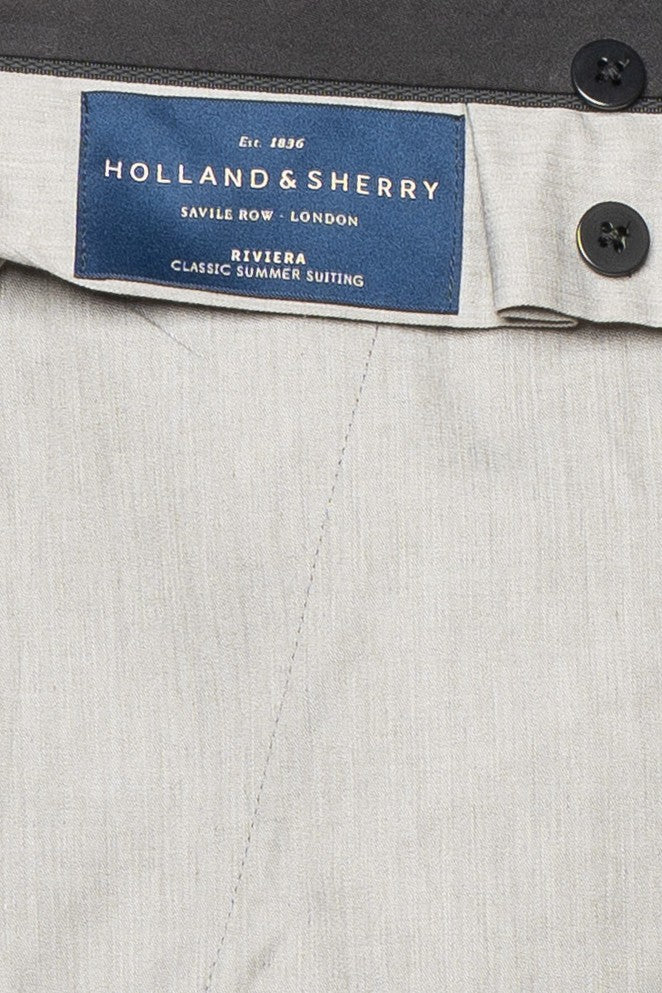 Franzese Collection Tailored Black Trousers With Adjustable Waist