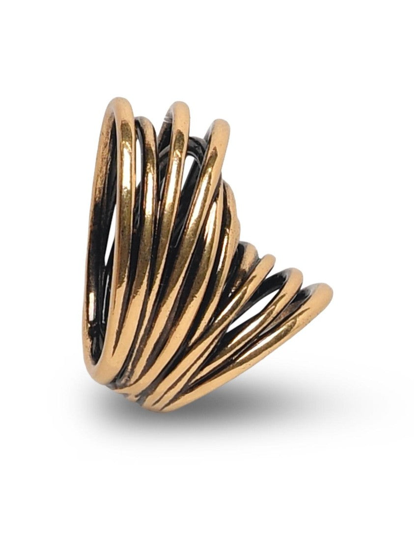 Panconesi 'Orbit Multi Ring' Gold Copper Ring