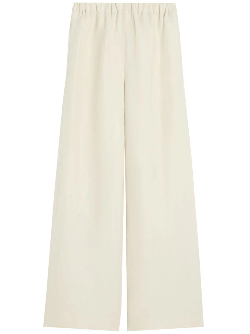 Max Mara Wide-Leg Pants With Elastic Waistband
