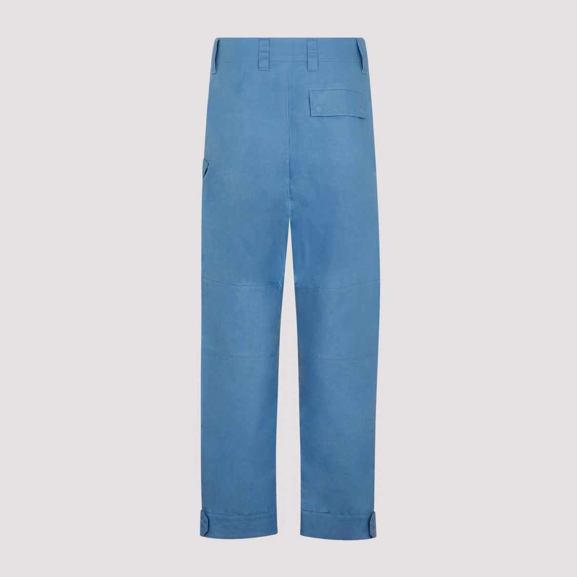 Dior Blue Cotton Cargo Pants