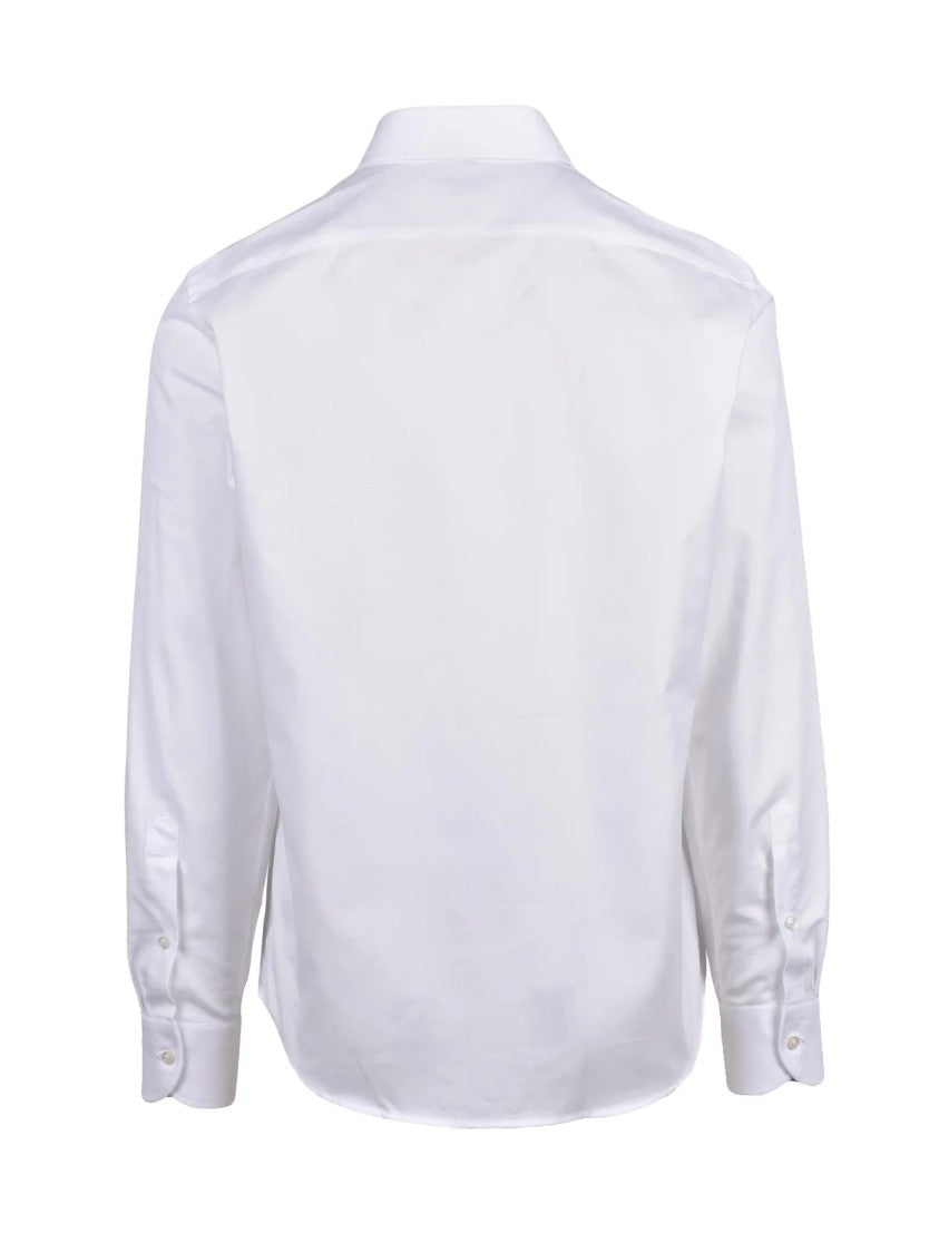 Ghirardelli White Formal Cotton Shirt
