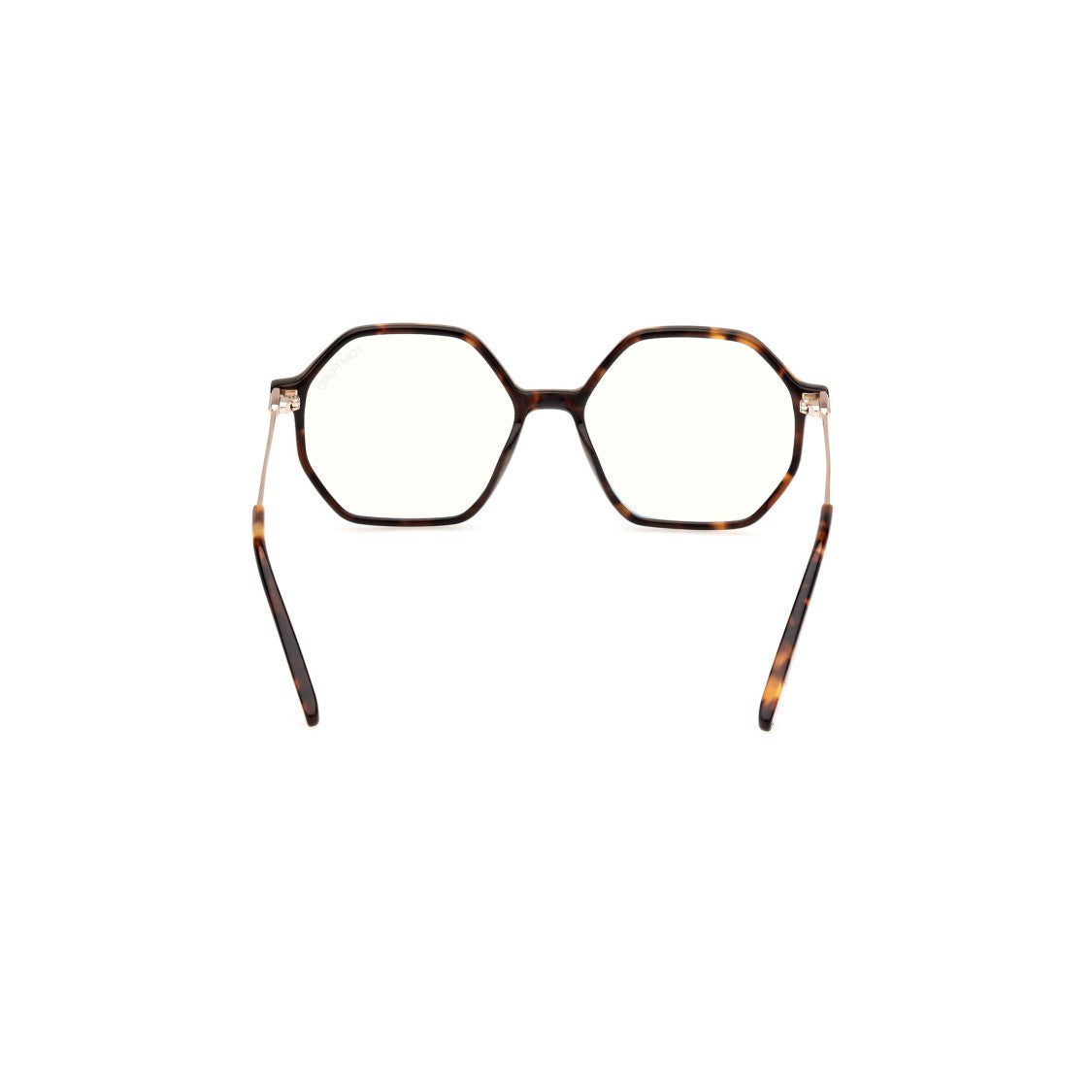 Tom Ford Ft5952-B Octagonal Tortoiseshell Frame Eyeglasses