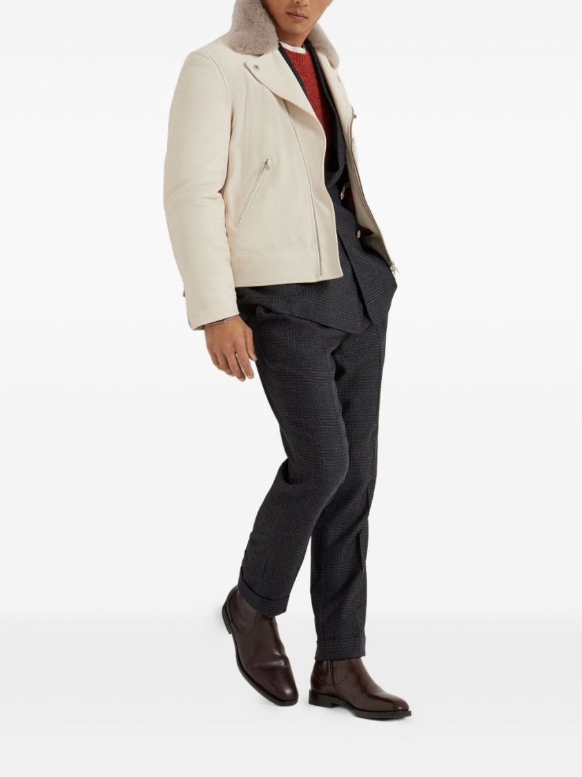 Brunello Cucinelli Ribbed Cuff Sweater With Timeless Design