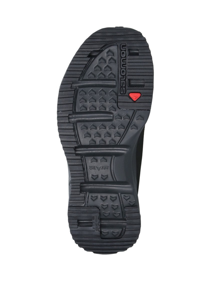 Salomon Black Sneakers With Streamlined Silhouette