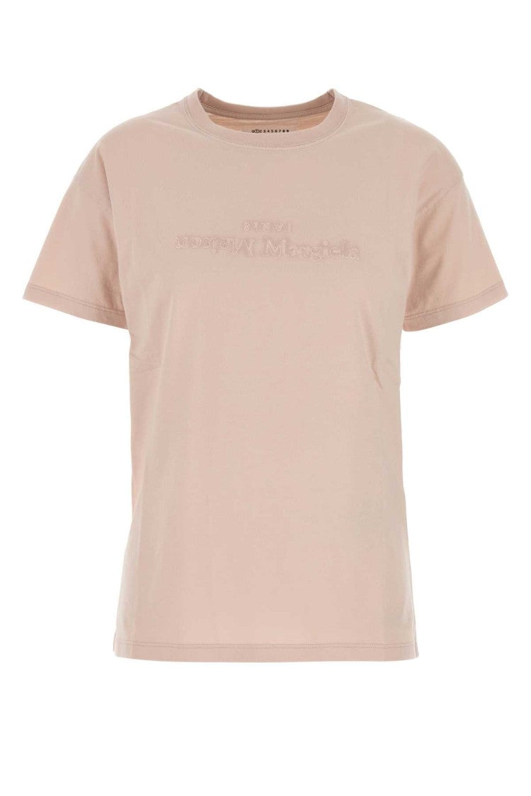 Maison Margiela Pastel Pink Cotton T-Shirt