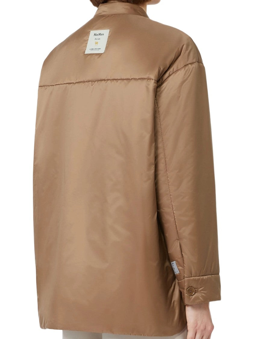 Max Mara Padded Jacket With Round Neckline