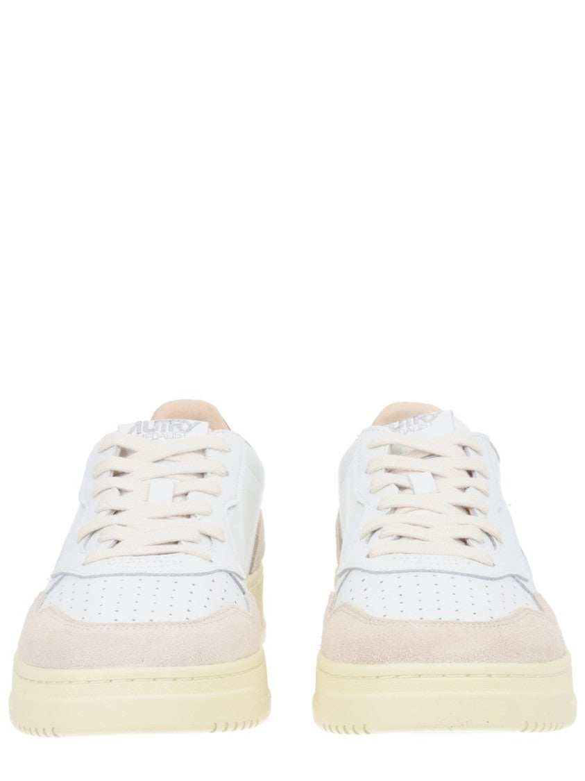 Autry Medalist Low Retro Suede Overlays Sneakers