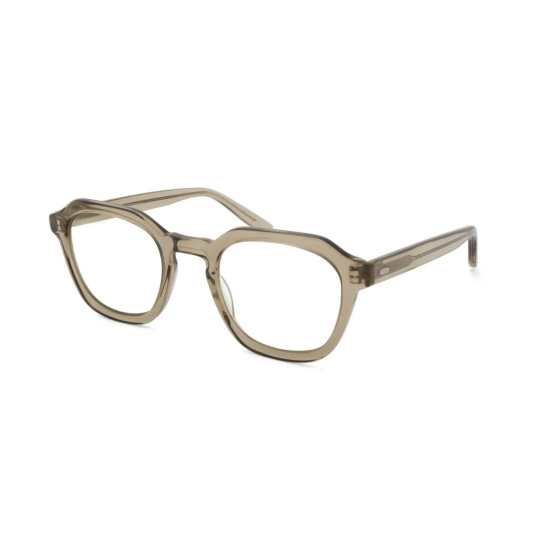 Barton Perreira Tucker Translucent Light Brown Rounded Square Eyeglasses
