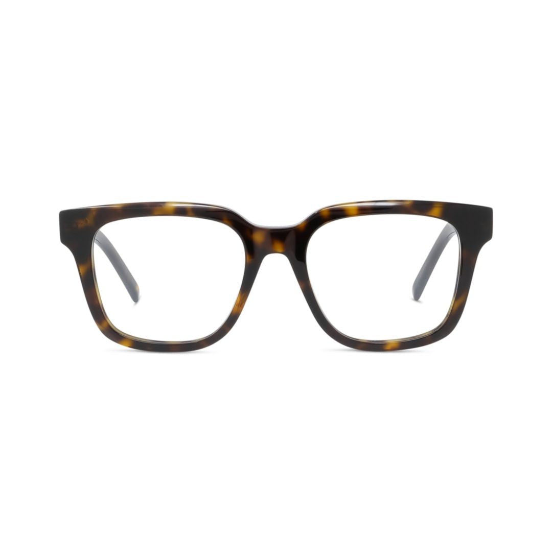 Givenchy Gv50005i Oversized Tortoiseshell Square Frame Eyeglasses