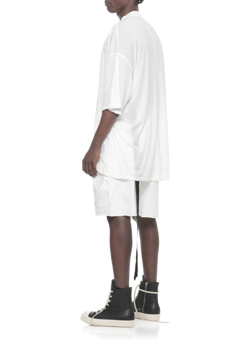Drkshdw By Rick Owens White Tommy Cotton T-Shirt