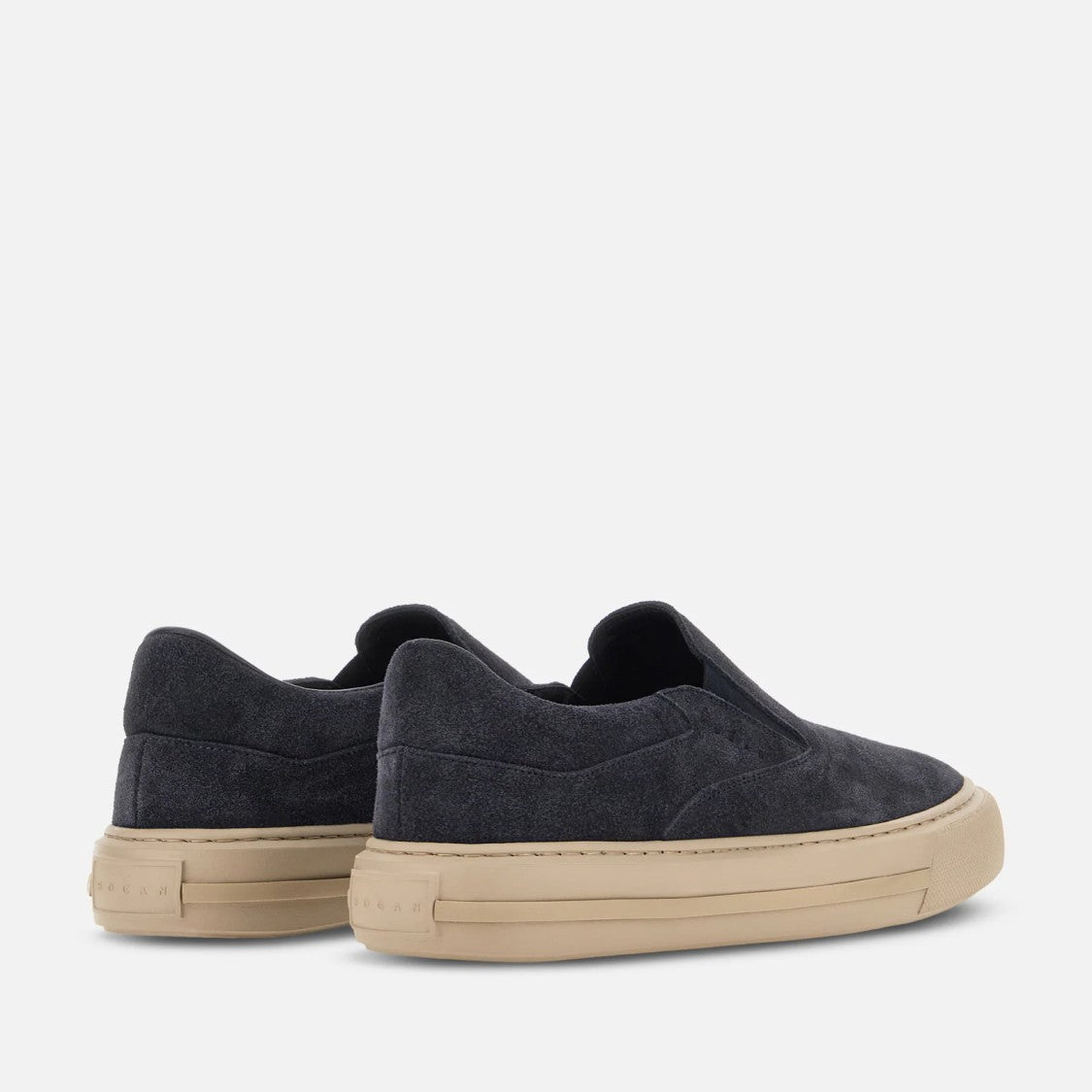 Hogan Sophisticated Blue H691 Slip-On Sneakers