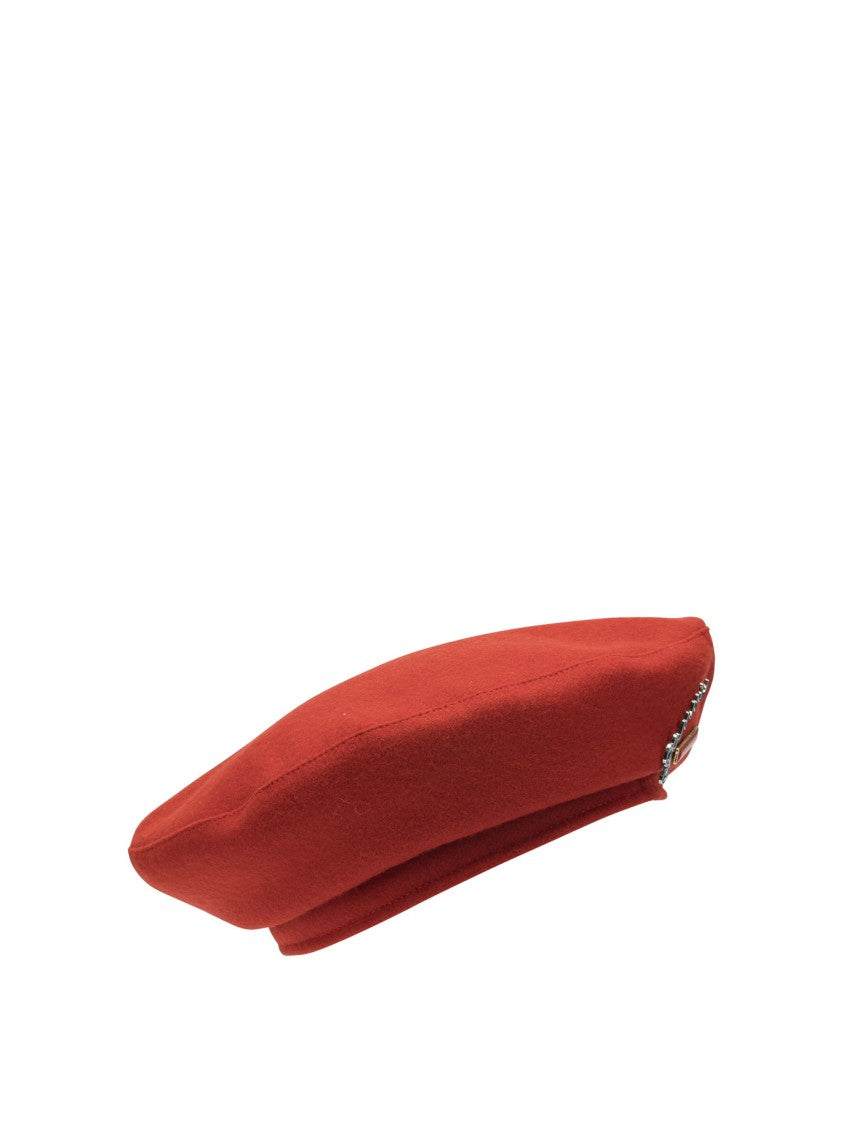 Barbour X Ganni Wool Beret