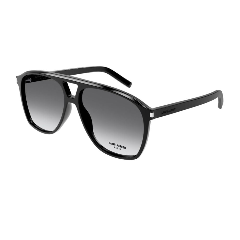 Saint Laurent Sl 596 Dune Linea Corner Angle Oversized Aviator Sunglasses
