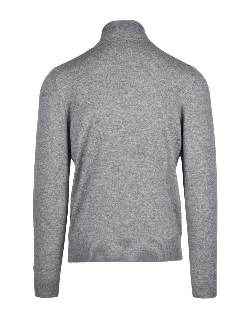 Mc2 Saint Barth Sophisticated Merino Wool And Cashmere Blend Sweater