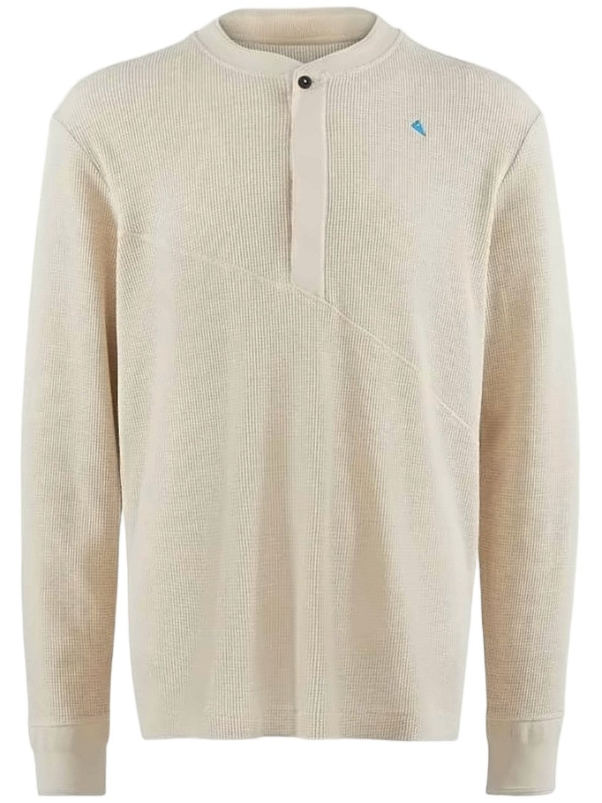 Klattermusen Textured Knit Long-Sleeve Top With Minimalist Logo