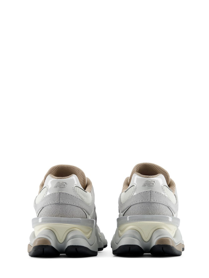 New Balance Layered Suede And Mesh Sneakers With Chunky Sole