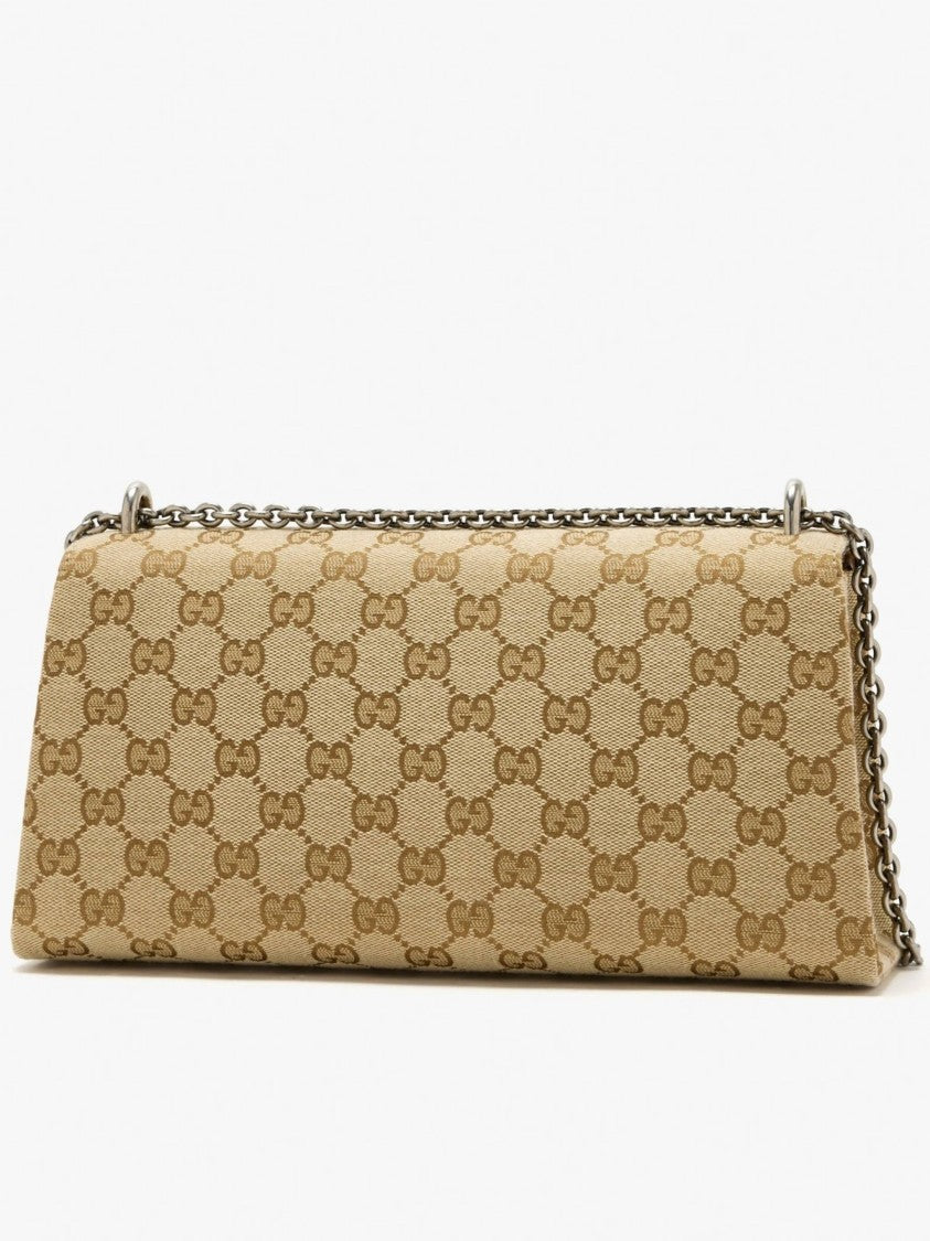 Gucci Beige Dionysus Canvas Shoulder Bag