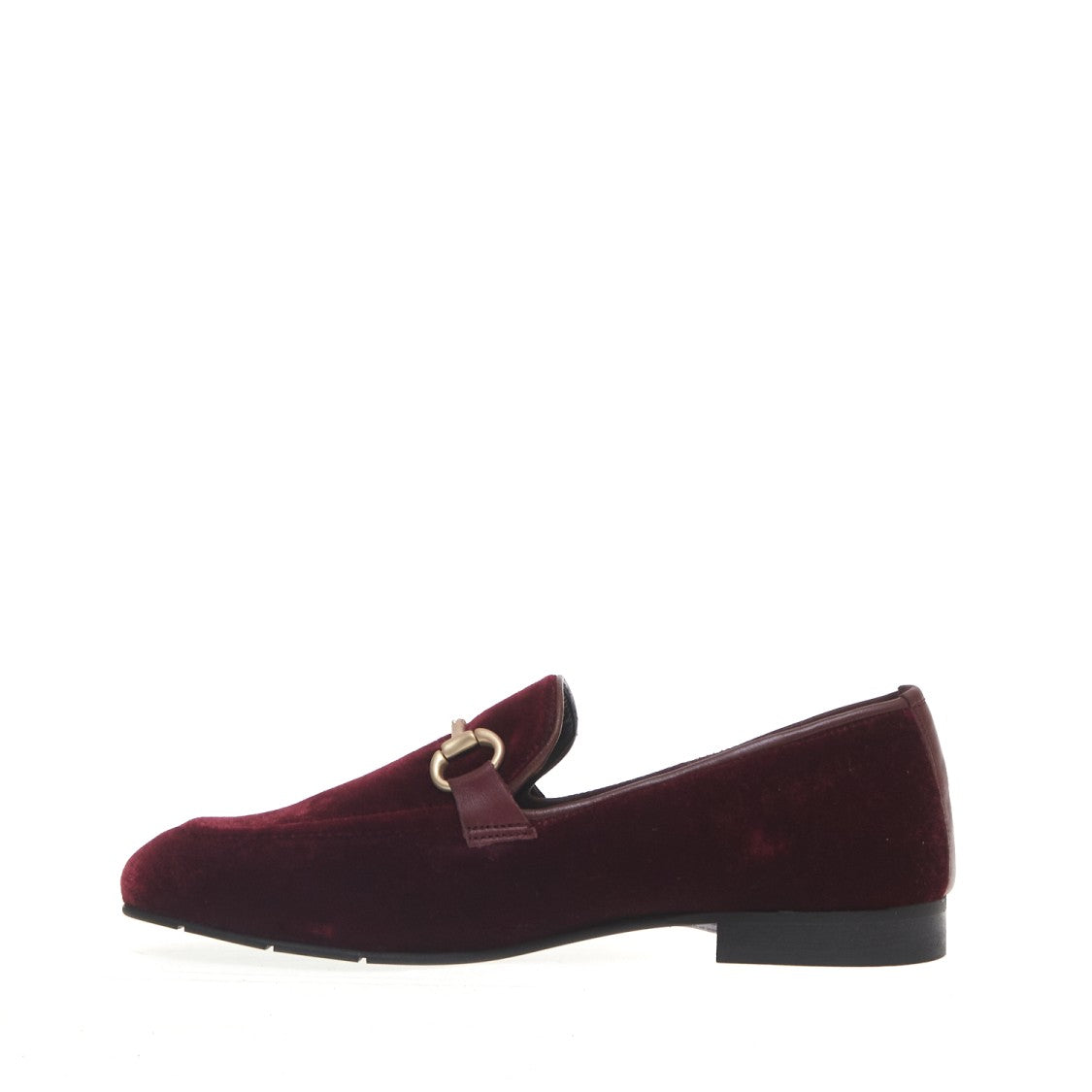 Poesie Veneziane Bordeaux Velvet Moccasin