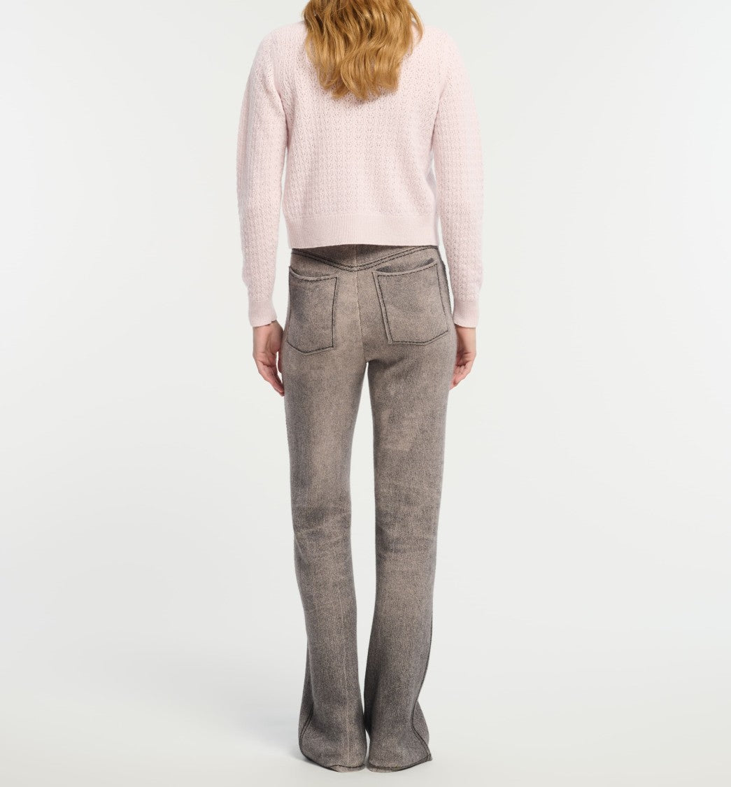 Barrie Bicolor Lace Cardigan