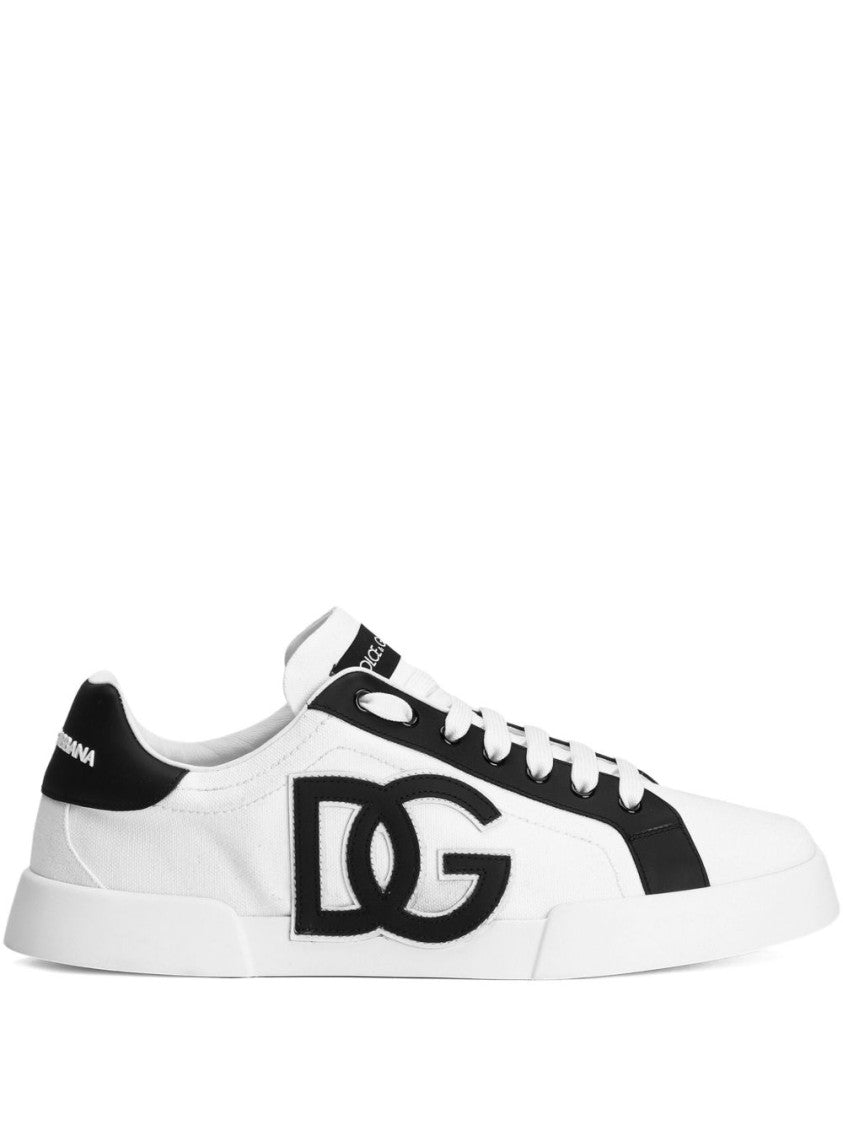 Dolce & Gabbana Low-Top Sneakers In Cotton