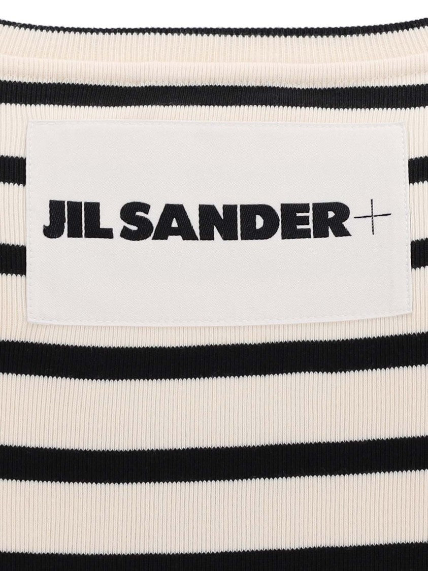 Jil Sander Striped T-Shirt – Ivory