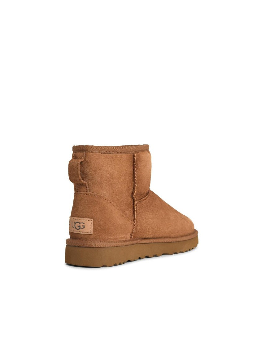 Ugg Chestnut Classic Mini Ii Suede Ankle Boots
