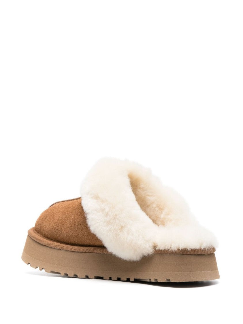 Ugg Brown Suede Slip-On Sandals