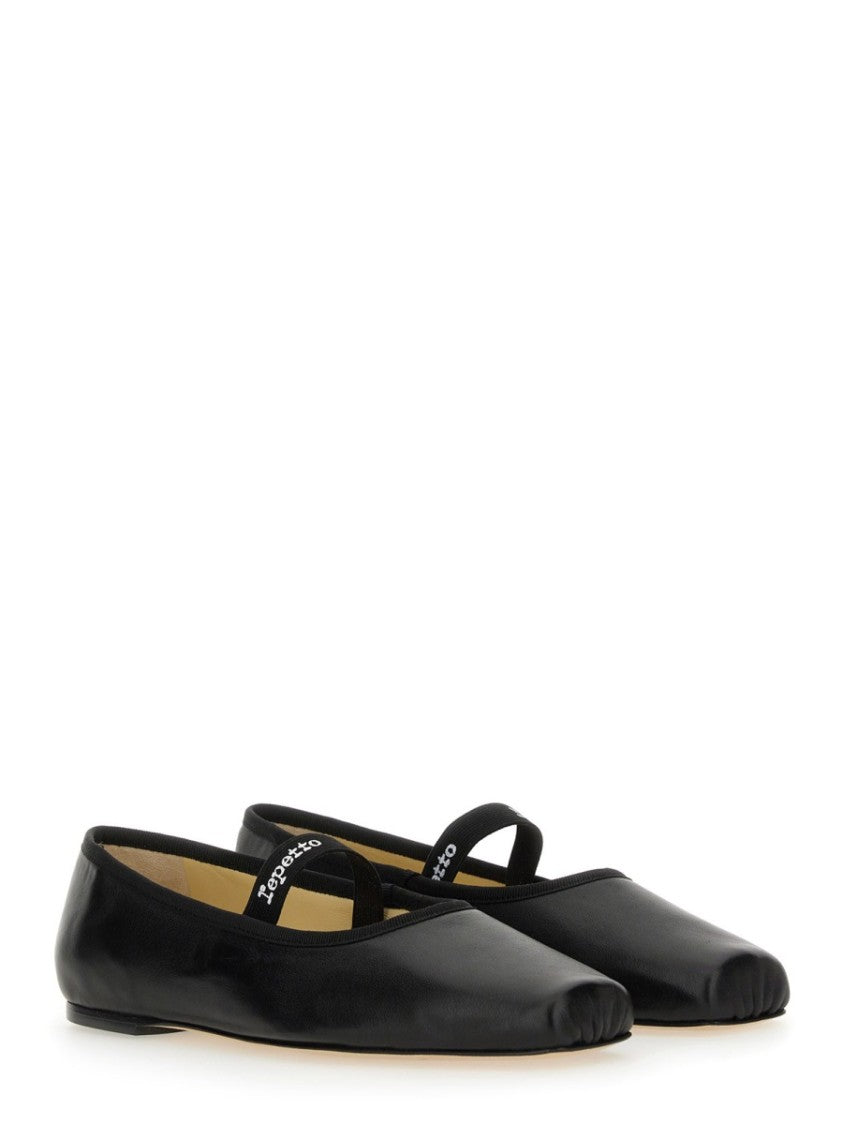 Repetto Neutrals Lisbeth Square Toe Ballet Flats