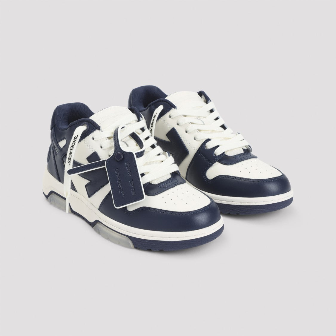 Off-White Leather Out-Of-Office Sneakers