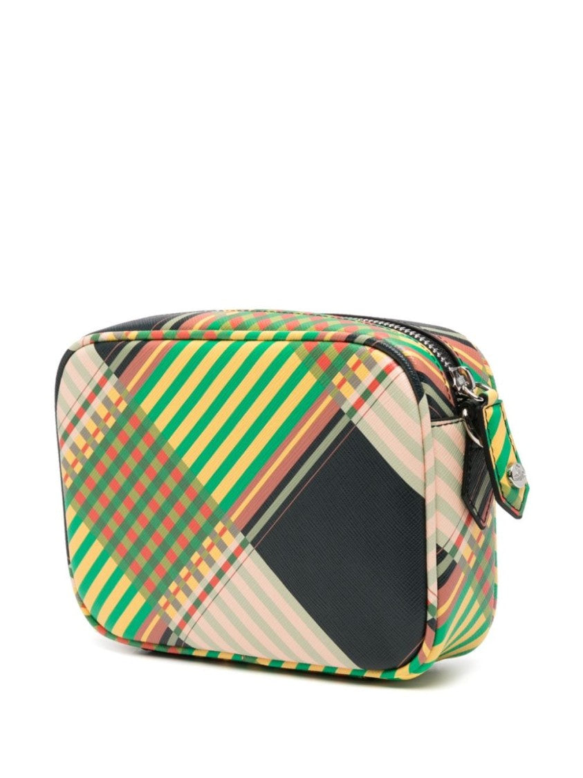 Vivienne Westwood Rectangular Combat Tartan Bag