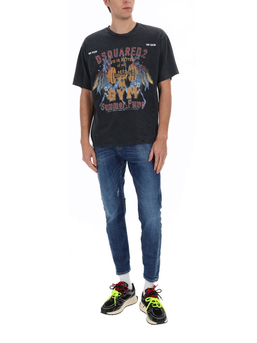 Dsquared2 Twist Slim Fit Distressed Jeans
