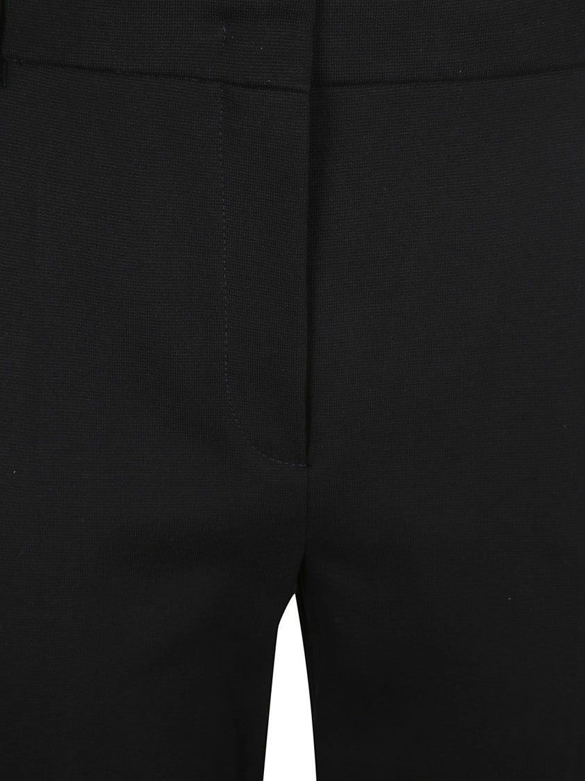Max Mara Tailored Straight Leg Trousers With Clean Finish