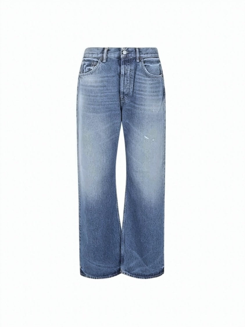 Acne Studios Wide-Leg Denim Pants With Classic Five-Pocket Design