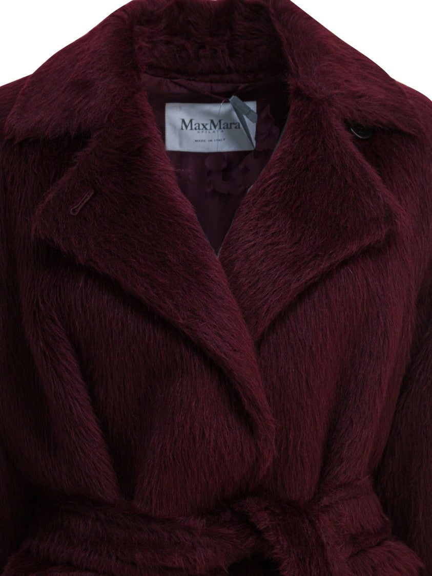 Max Mara Alpaca And Wool Long Coat