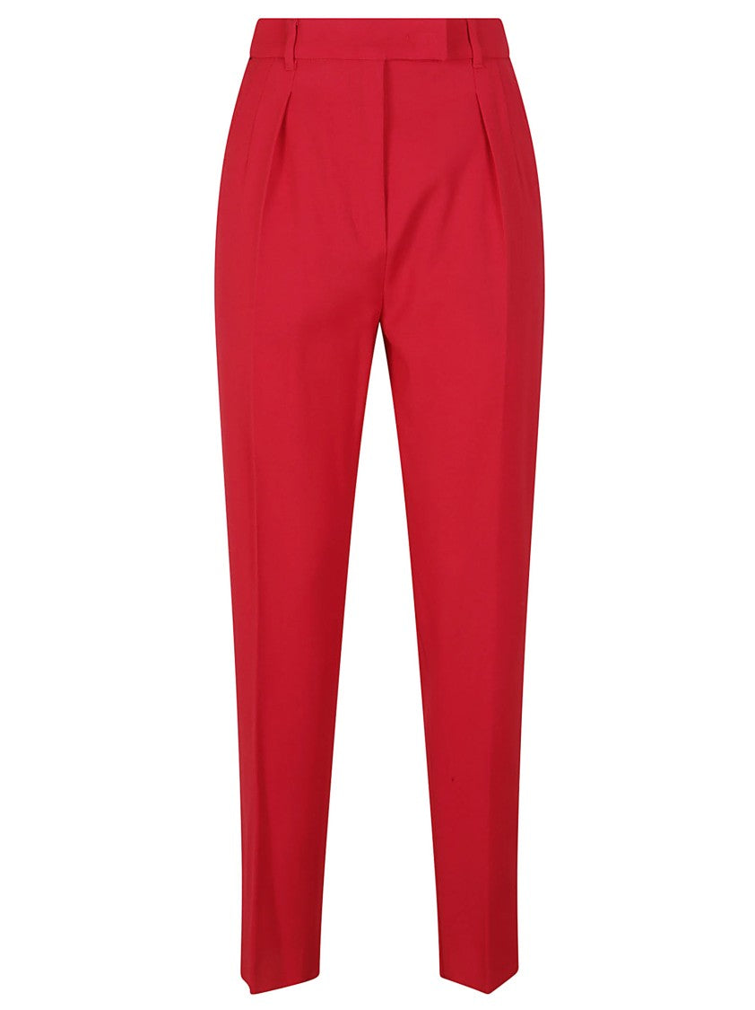 Max Mara Tailored High-Waist Pants With Tapered Leg