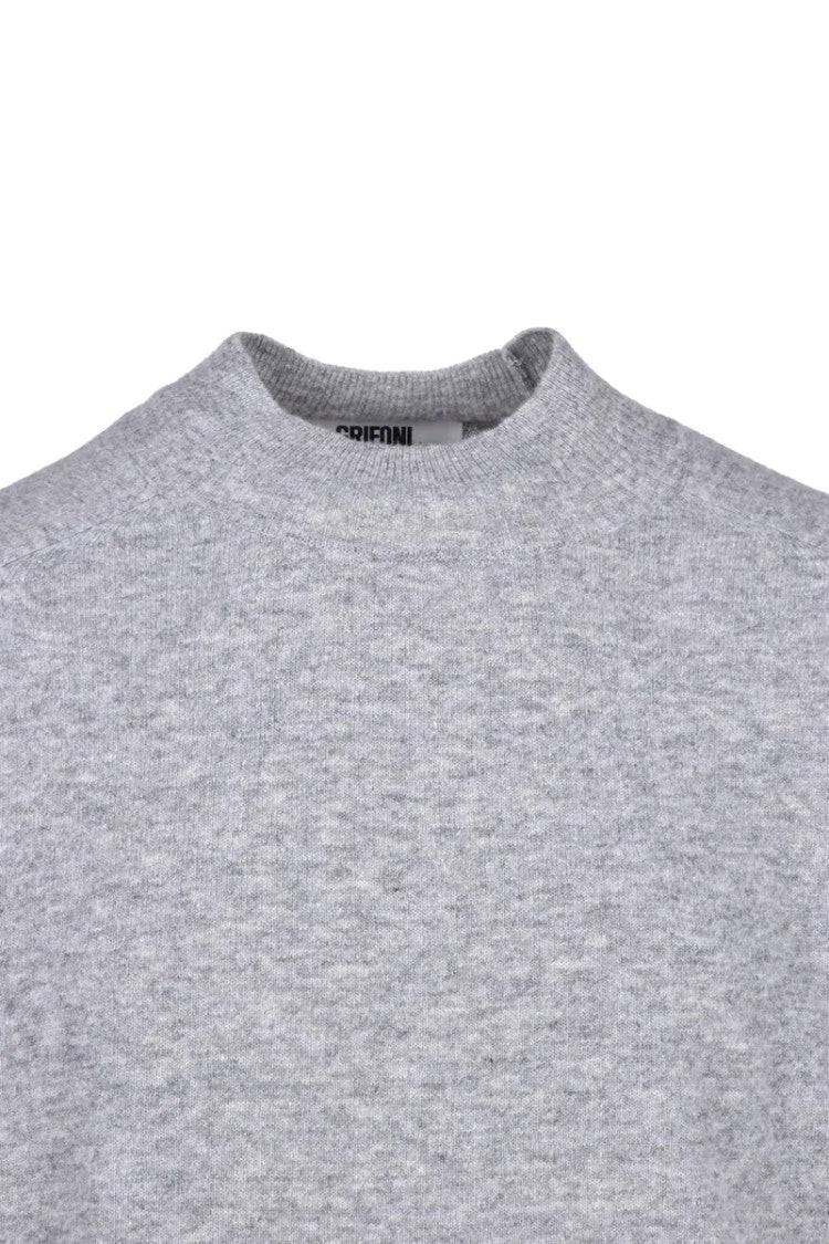 Grifoni Wool Polyamide Pullover - Grey
