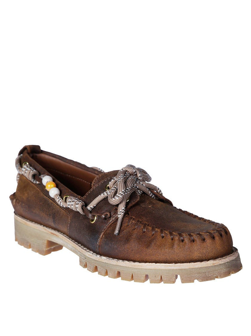 Golden Goose Cruise Loafer Waxed Suede Loafers