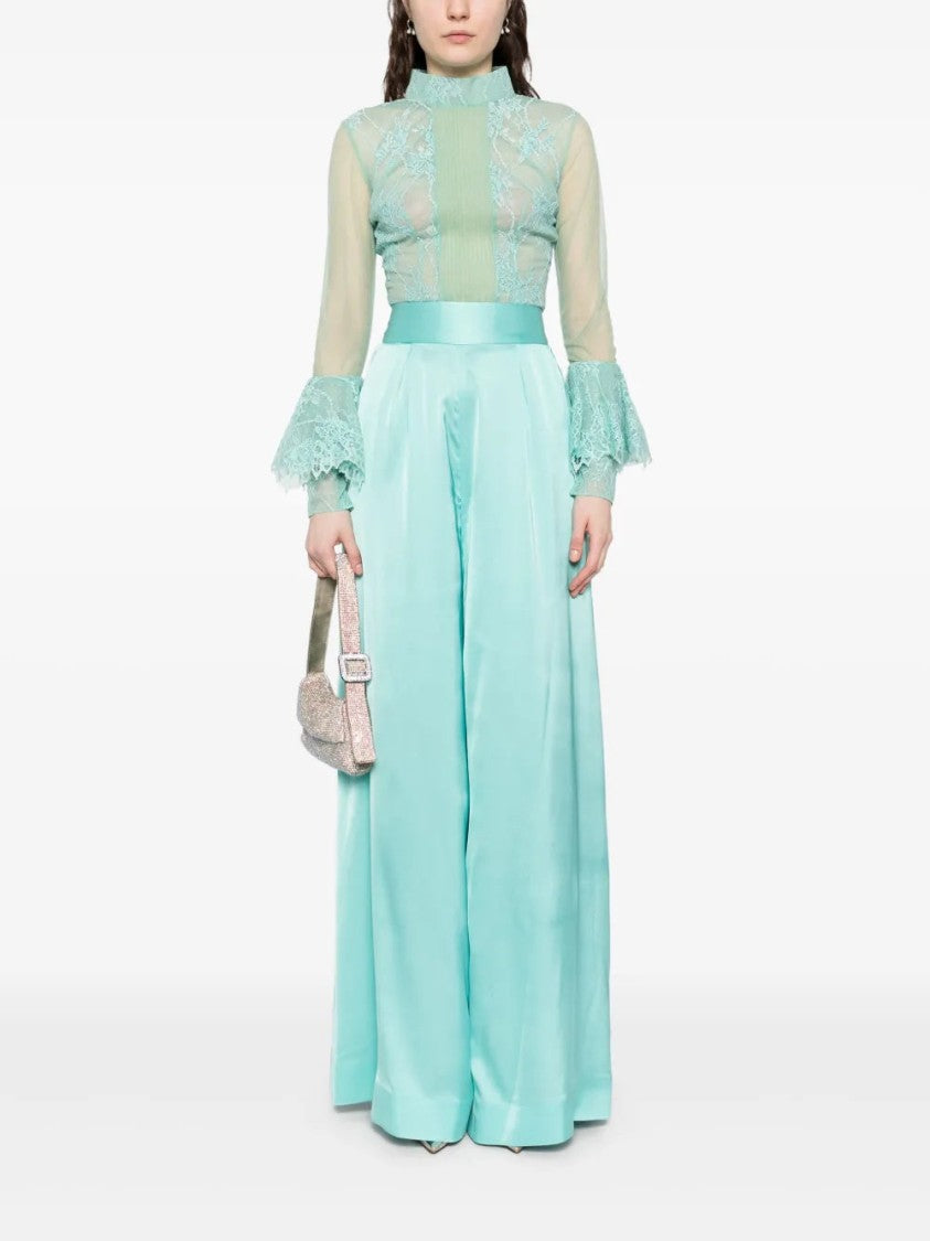 Saiid Kobeisy Lace Bodysuit With Coco Pants