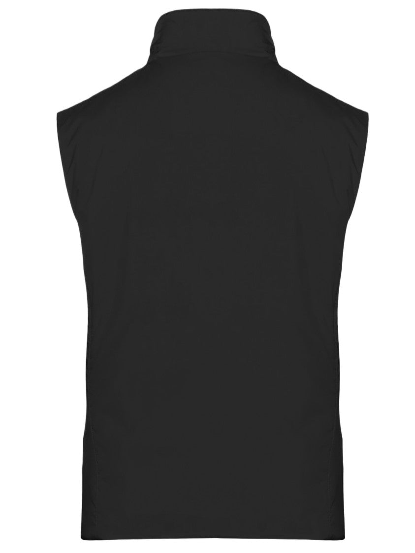 Moorer High Collar Nylon Vest